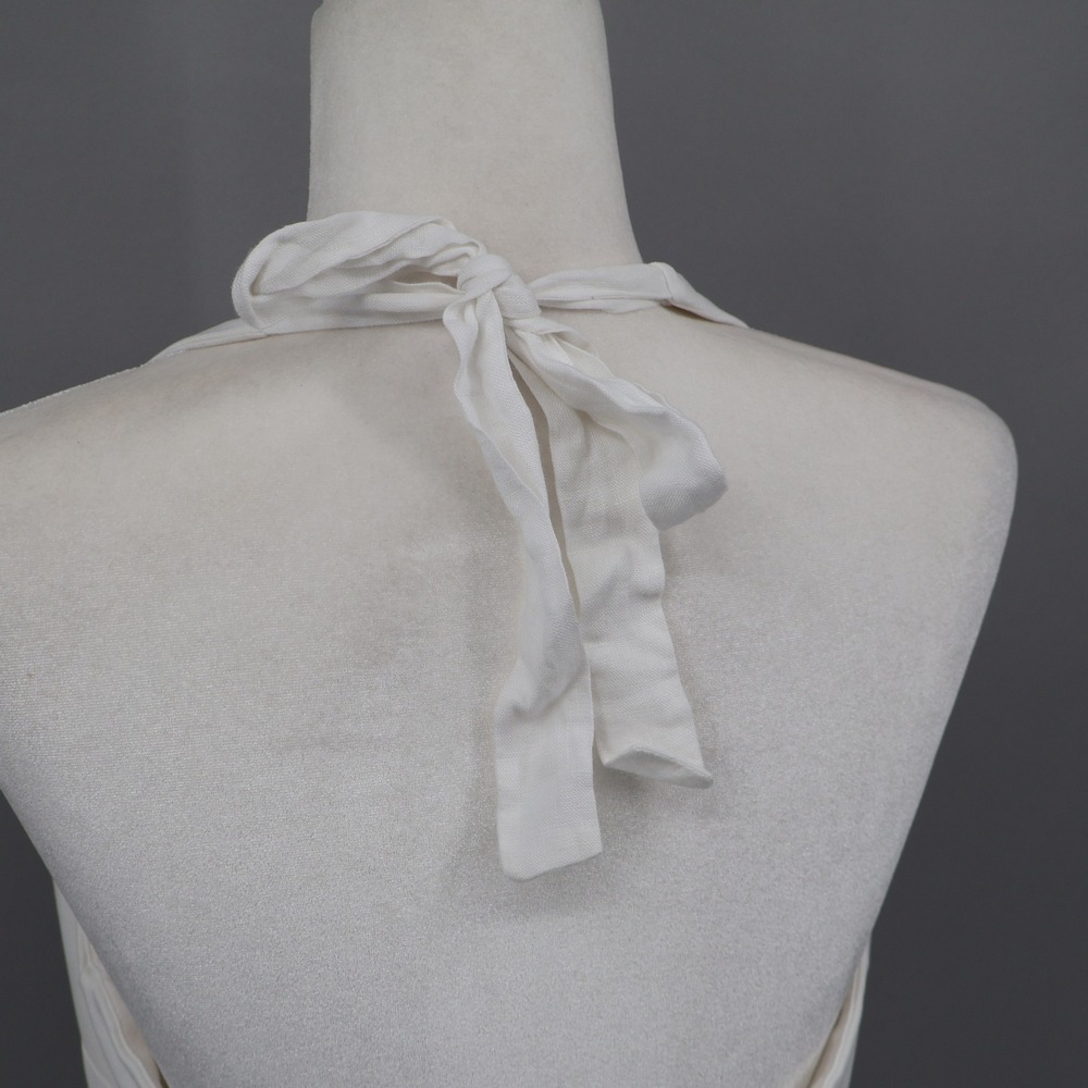 J. Crew White Halter Maxi Dress - Picture 5 of 16